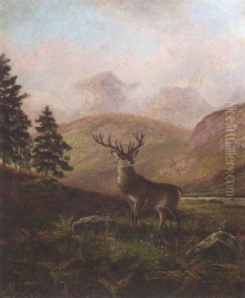 Glen Sannox Oil Painting by Thomas Seymour