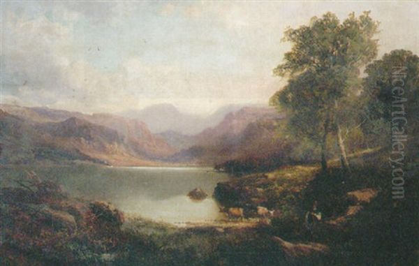 Derwentwater, Cumbria Oil Painting by Thomas Seymour