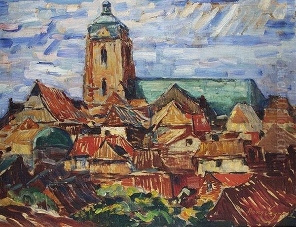 Kirche Oil Painting by Hans Seyppel