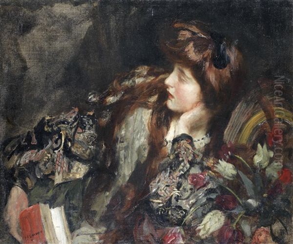 Contemplation by James Jebusa Shannon