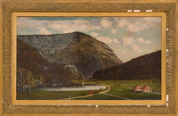 The Crawford Notch Oil Painting by Frank Henry Shapleigh