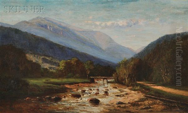 Mount Washington From Glen Road Jackson Oil Painting by Frank Henry Shapleigh