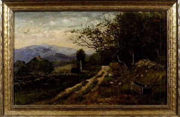 On Thorn Hill Road, Jackson, New Hampshire by Frank Henry Shapleigh