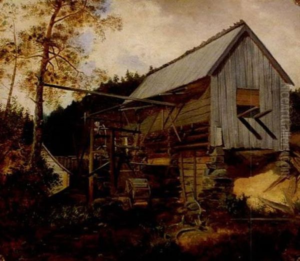 The Old Mill by Frank Henry Shapleigh