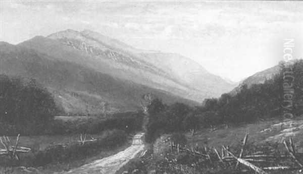 Mt. Washington From Glen Road, Jackson Oil Painting by Frank Henry Shapleigh