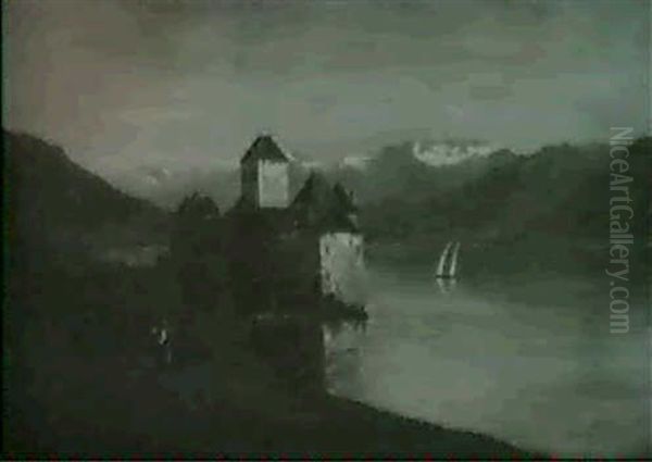 Castle At Chillan Oil Painting by Frank Henry Shapleigh