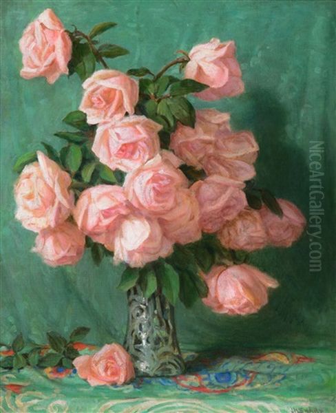 Roses by Joseph Henry Sharp