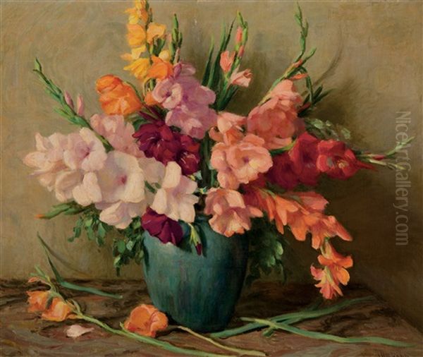 Gladiolus by Joseph Henry Sharp