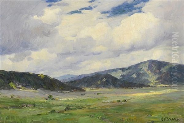 Summer Cloud, Taos Valley Oil Painting by Joseph Henry Sharp