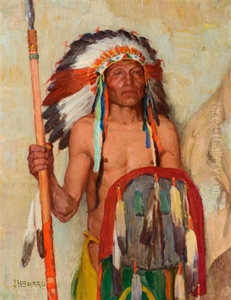 The War Chief by Joseph Henry Sharp