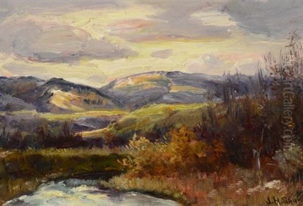 Montana Landscape by Joseph Henry Sharp