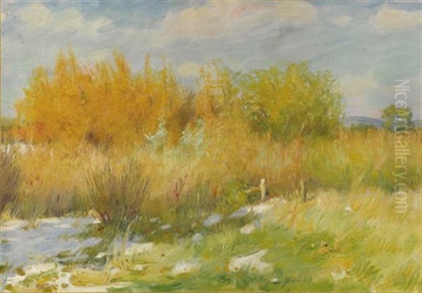 Willows And Weeds by Joseph Henry Sharp