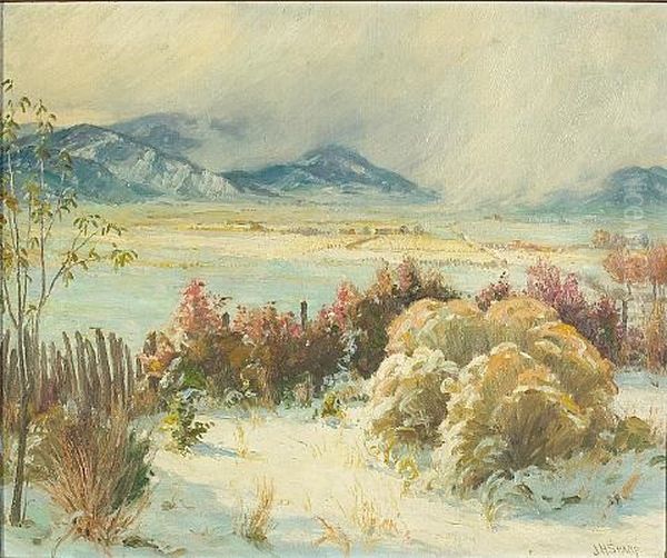 Storm On The Mountains by Joseph Henry Sharp