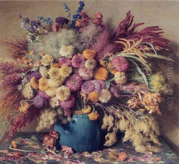 A Grand Bouquet by Joseph Henry Sharp