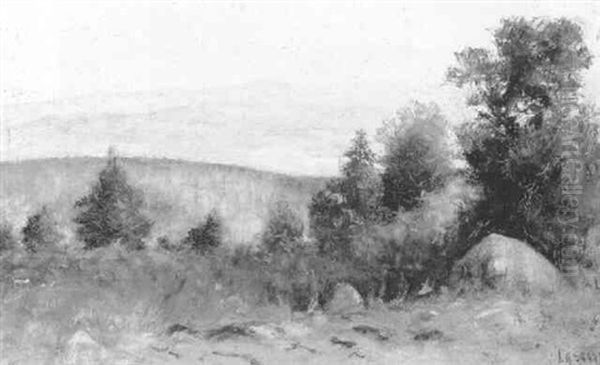 Study #2, Aspens, South Fork Horido Canyon by Joseph Henry Sharp