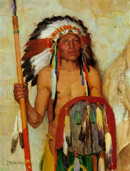 The War Chief by Joseph Henry Sharp