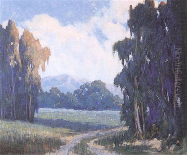 The Old Road Oil Painting by Louis Hovey Sharp