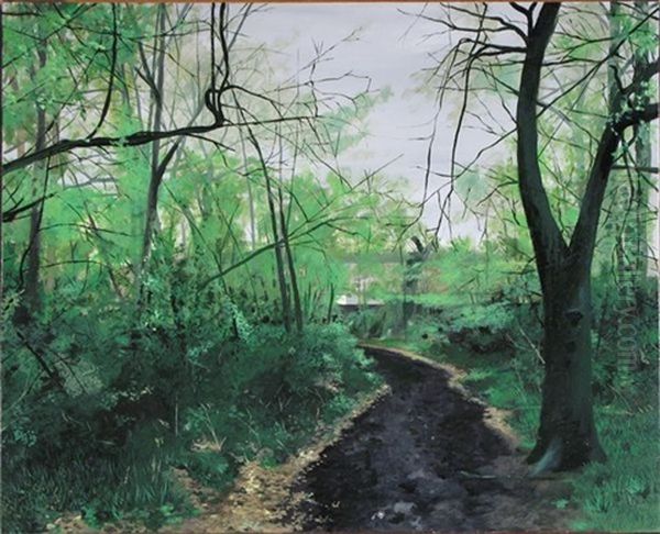 Scenes From The Passion, The Path Out Oil Painting by George Shaw