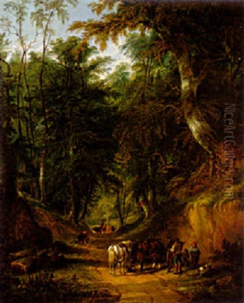 A Surrey Lane by Charles Shayer