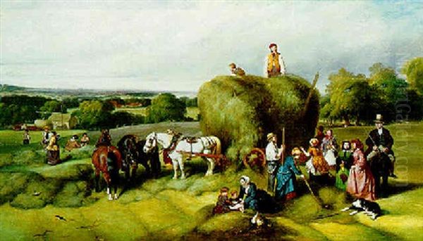 Haymaking by Charles Shayer