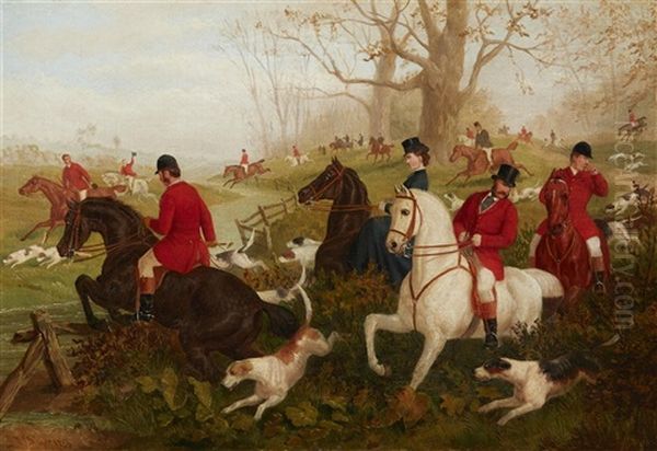 The Hunting Party Oil Painting by William Joseph Shayer