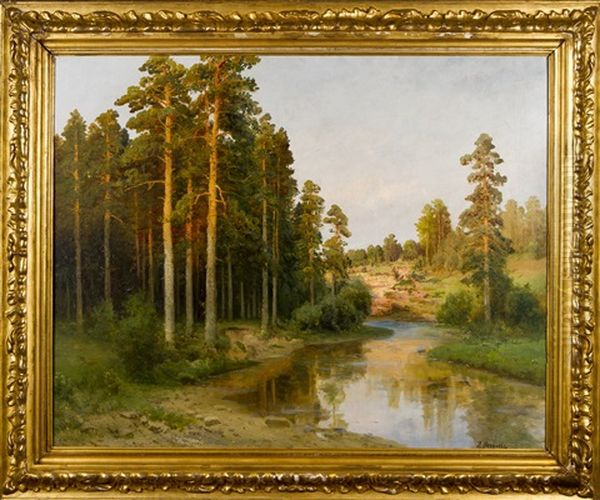 Landscape Oil Painting by Semen Fedorovich Shchedrin