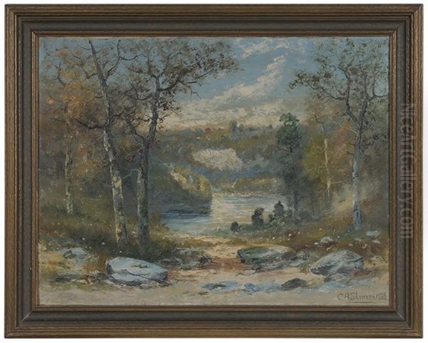 Pennsylvania Landscape Oil Painting by Christopher H. Shearer