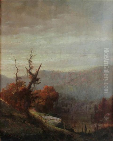 Pennsylvania Landscape Oil Painting by Christopher H. Shearer