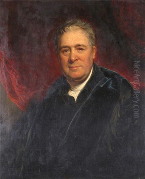 Portrait Of William Norris (1757-1827) Oil Painting by Sir Martin Archer Shee