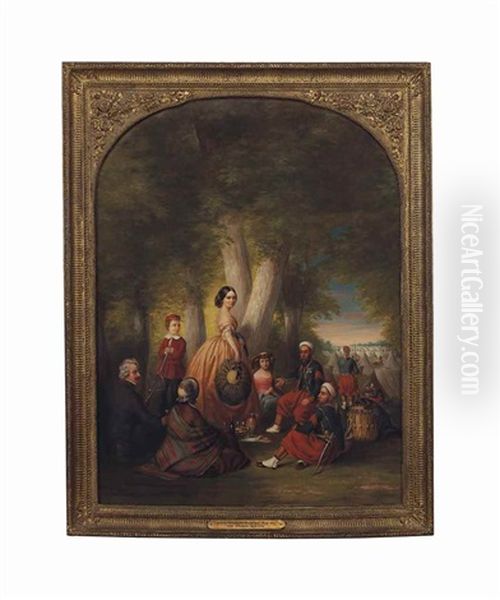 The Zouave Que Vive Oil Painting by James Hamilton Shegogue