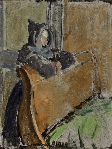 Rue Ouicangrogne, Dieppe Oil Painting by Walter Sickert