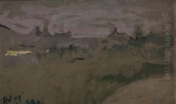 Nocturne Oil Painting by Walter Sickert