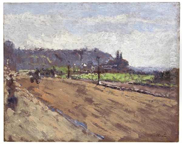 Road To The Casino, Dieppe Oil Painting by Walter Sickert