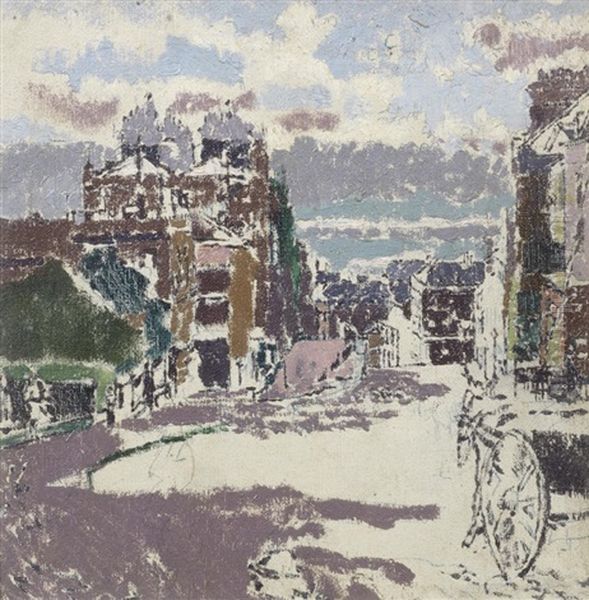 The Belvedere, Bath Oil Painting by Walter Sickert