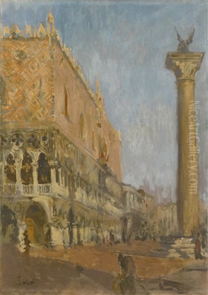 Doge's Palace, Venice by Walter Sickert