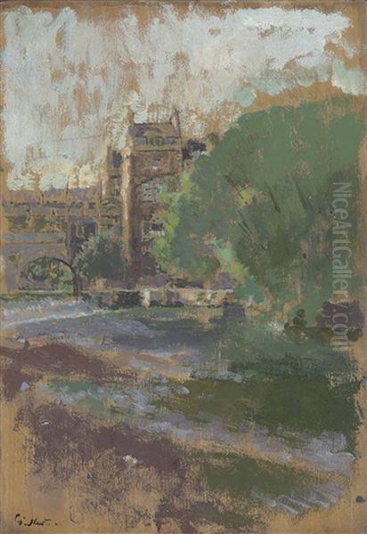 Pulteney Bridge, Bath by Walter Sickert