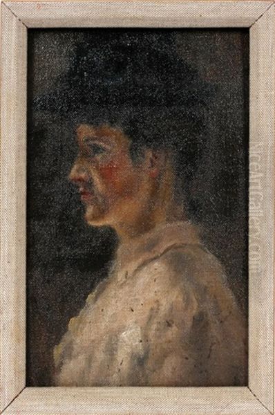 Portrait Study Oil Painting by Walter Sickert