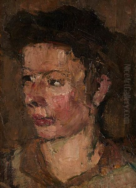 Portrait De Jeune Homme Oil Painting by Walter Sickert