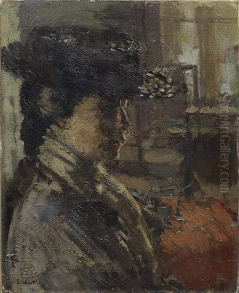 Le Corsage Violet Oil Painting by Walter Sickert