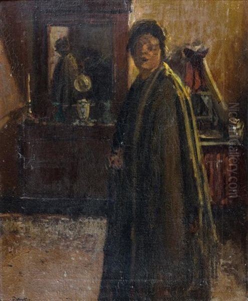 Femme Dans Un Interieur Oil Painting by Walter Sickert