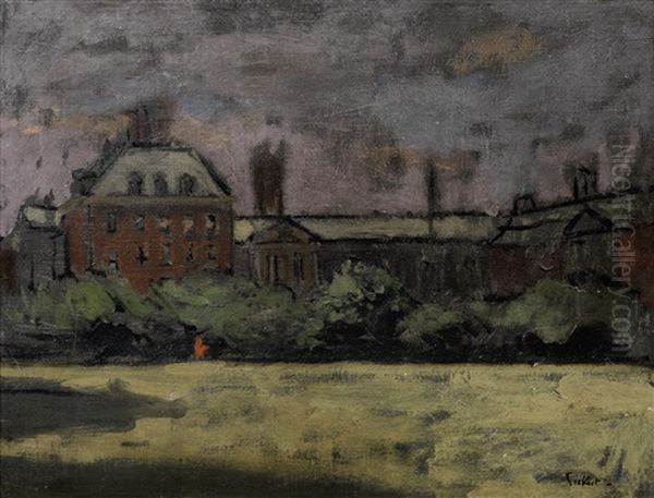 The Royal Hospital, Chelsea Oil Painting by Walter Sickert