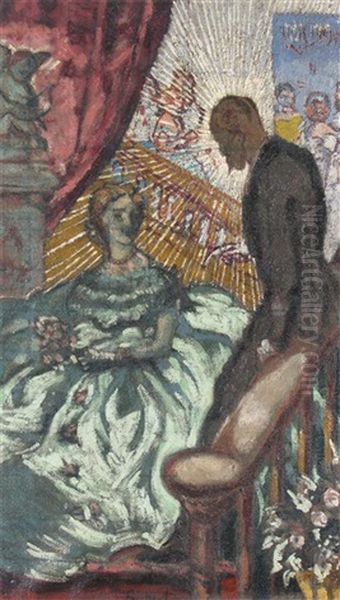 Romeo And Juliet Oil Painting by Walter Sickert