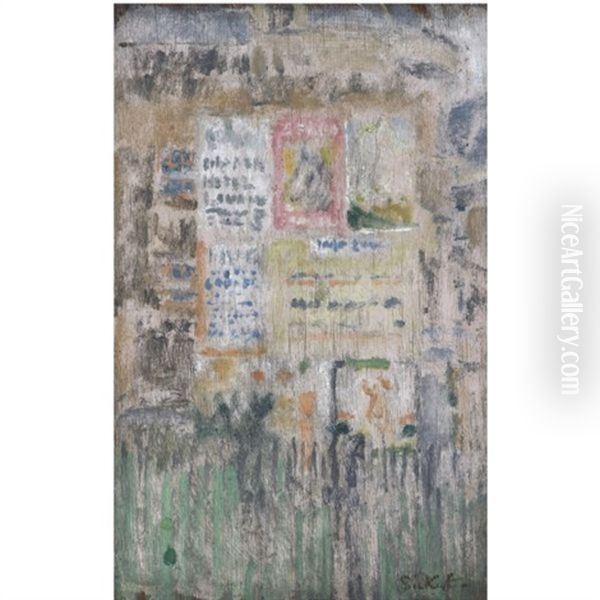 Posters Oil Painting by Walter Sickert