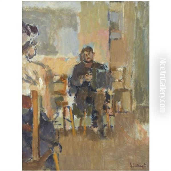 The Club Dance Oil Painting by Walter Sickert