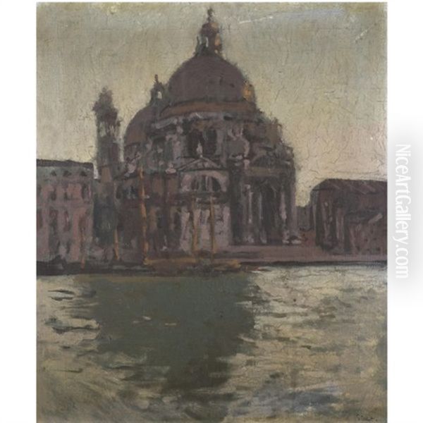 Venice, La Salute Oil Painting by Walter Sickert