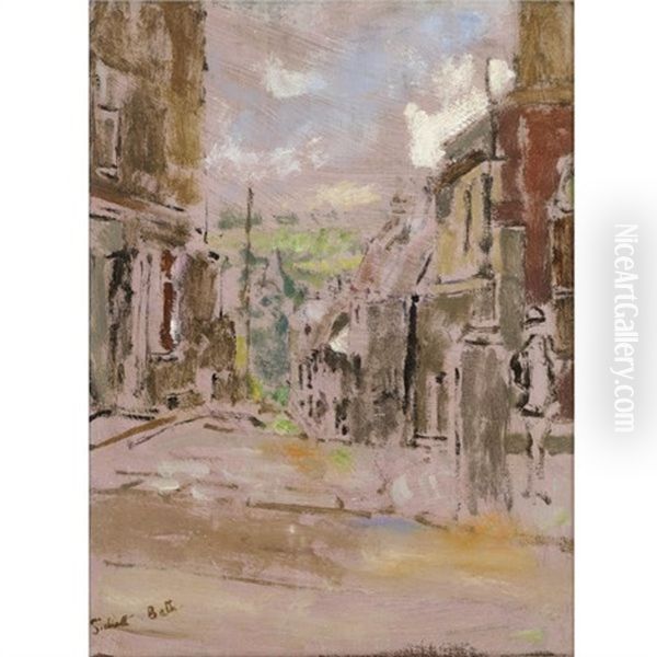 Bath Oil Painting by Walter Sickert