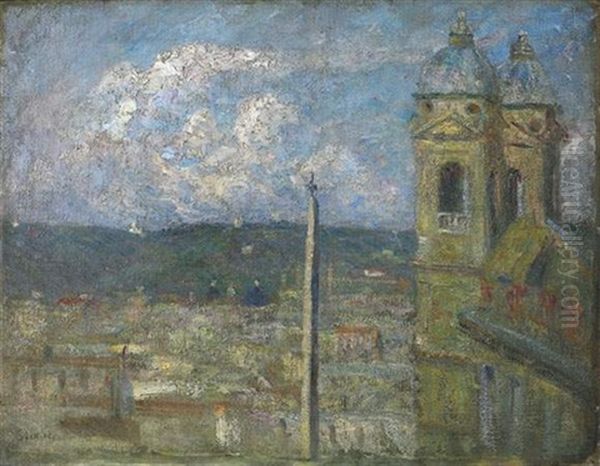 Motif D'italie Oil Painting by Walter Sickert