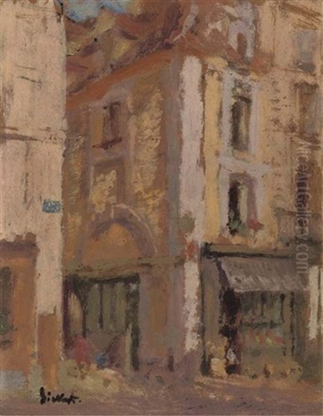 A Street Corner, Dieppe Oil Painting by Walter Sickert