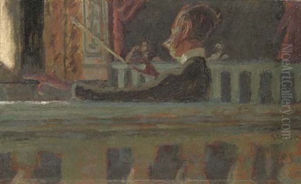 Eugene Goossens Conducting Oil Painting by Walter Sickert