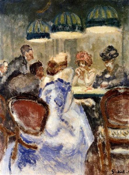 Baccarat Oil Painting by Walter Sickert